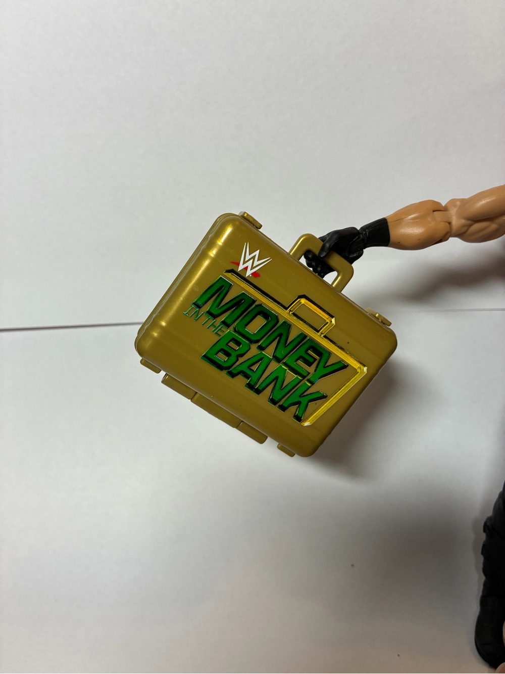 WWE Gold Money in the Bank Briefcase with Green Logo